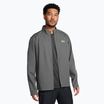 Under Armour Storm Run - Giacca da corsa da uomo, color castoro/grigio/riflettente