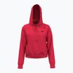 Felpa da donna Under Armour Pro Fleece con cappuccio rosso racer/nero