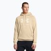 Felpa da uomo Under Armour Rival Fleece Logo HD city khaki/summit white