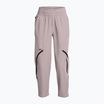 Pantaloni da allenamento Under Armour Unstoppable Ankle tetra grigio/nero da donna