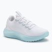 Under Armour Dynamic 2 bianco/stream/argento metallico scarpe da ginnastica da donna