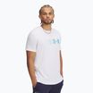 Maglietta Under Armour LC Fly In Logo bianco/azzurro da uomo