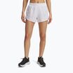Pantaloncini da corsa Under Armour Fly By 3" Novelty bianchi/riflettenti da donna