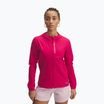 Giacca da running Under Armour Outrun The Storm donna fucsia sfumato/riflettente