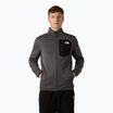 Felpa da uomo The North Face Crest Fz grigio antracite/nero