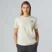 Maglietta The North Face Box Nse Relaxed donna, bianco dune/ardesia muschio
