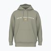 Felpa New Balance Reimagine Fleece Hraphic Hoody Uomo olivine