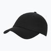 Cappello New Balance a 6 pannelli con logo lineare da donna, nero