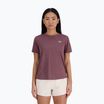 Maglietta New Balance Athletics rosesuga da donna