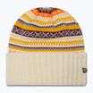 Berretto invernale da donna New Era Rail Isle Cuff Knit Beanie beige chiaro