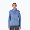 Giacca softshell da donna Patagonia R1 Hybrid Pullover Hoody abbondantemente blu