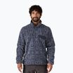 Felpa da trekking Patagonia da uomo LW Synch Snap-T P / O flow: blu scuro