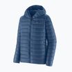 Giacca imbottita da uomo Patagonia Down Sweater Hoody clement blue