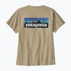 Maglietta da donna Patagonia P-6 Logo Responsabili-Tee in pomice