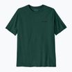 Camicia da uomo Patagonia P-6 Logo Responsabili-Tee verde cascata