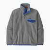 Felpa da uomo Patagonia LW Synch Snap-T P / O nickel w / clement blue trekking