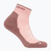 Calzini Icebreaker da donna Merino Hike+ Light Mini blush/summit
