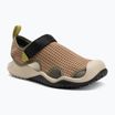 Sandali Crocs Swiftwater Mesh Deck da uomo color seppia