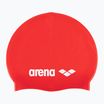 Cuffia da nuoto per bambini arena Classic Silicone Jr rosso/bianco