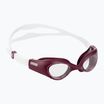 Occhialini da nuoto da donna Arena The One Woman clear/red wine/white