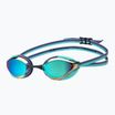 Occhialini da nuoto Arena Python Mirror turchese/futuro crepuscolo/acqua