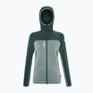 Felpa Millet Fusion Grid Hoodie donna con cappuccio alghe/bottle