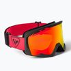 Occhiali da sci Rossignol Spiral Mirror rosso/rosso specchiato
