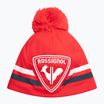 Cappello invernale Rossignol Jr Rooster sport rosso