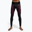 Leggings da allenamento Venum G-Fit Air Spats nero profondo/rosso fuoco da uomo