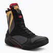Scarpe Venum Elite Boxing stom grigio/oro con logo