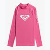 ROXY Whole Hearted rosa shocking, manica lunga da bagno per bambini