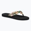 ROXY Paia V infradito da donna nero/rosa/limone tenue