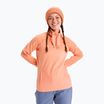 Felpa donna ROXY Sayna mezza zip rosa pesca roxygram tonale