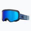 Quiksilver Shredder Boy flint stone/blue ml occhiali da snowboard per bambini