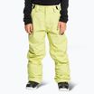 Pantaloni da snowboard Quiksilver Estate verde sedano da bambino