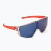 Occhiali da sole Julbo Fury Mini Spectron 3 traslucido/grigio/arancio fluo per bambini
