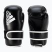 Guantoni da boxe Adidas Point Fight Adikbpf100 bianco e nero ADIKBPF100