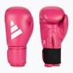 Guantoni da boxe adidas Speed 50 rosa/bianco