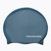 Aquasphere Plain Silicon verde scuro/bianco cuffia da nuoto