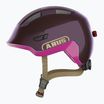 ABUS Casco da bici per bambini Smiley 3.0 ACE LED royal purple