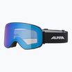 Occhiali da sci Alpina Slope Q-Lite nero opaco/blu