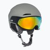 Casco da sci Alpina Alto Q-Lite moon/grigio opaco/oro a specchio
