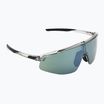 Occhiali da sole Alpina Turbo Pro Q-Lite grigio trasparente lucido/argento a specchio