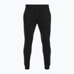 Pantaloni da calcio Capelli Basics Adult Tapered French Terry nero/bianco da uomo