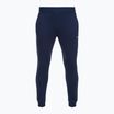 Pantaloni da calcio Capelli Basics Adult Tapered French Terry da uomo, blu/bianco