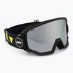 UVEX Athletic CV occhiali da sci nero opaco / argento specchiato verde