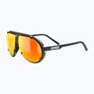 Occhiali da sole UVEX Esntl Pina nero opaco/rosso specchiato
