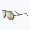 Occhiali da sole UVEX Esntl Pina verde muschio opaco/oro specchiato