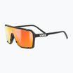 Occhiali da sole UVEX Esntl Epic nero opaco/rosso specchiato