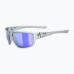 Occhiali da sole UVEX Sportstyle 230 fumo opaco/blu specchiante